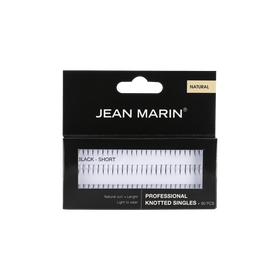 Jean Marin Künstliche Wimpern Knotted Singles Natural 90stück